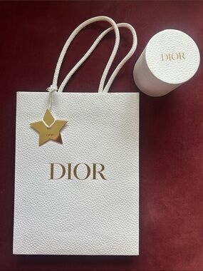 Dior Mitzah Scarf Box, Shopping Bag and Charm